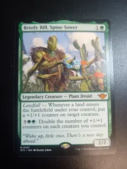 Bristly Bill Spine Sower Outlaws of Thunder Junction MTG Mint Pack Fresh - Image 1