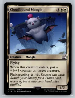 Magic: The Gathering - Final Fantasy #11 Cloudbound Moogle - Image 1