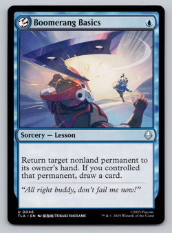 Boomerang Basics -(U)- MTG Avatar: The Last Airbender TLA - Image 1