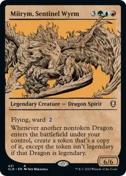 MTG Miirym, Sentinel Wyrm (Showcase) - 431 / English / Near Mint - Image 1