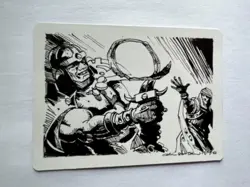 MTG Magic Ray of Distortion Signed Artist Proof (AP) Sketch Carl Critchlow - Image 2