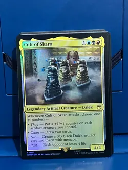 MTG Dr. Who Cult of Skaro Foil Rare NM/M WHO - Image 1