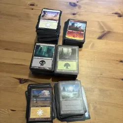 ***650+ Basic Lands MTG***MAGIC BULK LOT - Image 1
