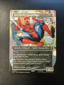 Spectacular Spider-Man [NM] - R 0014 - Borderless - MTG: Spider-Man SPM - Image 1