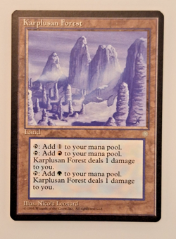 MTG Karplusan Forest - Ice Age 1995 (LP) - Image 1