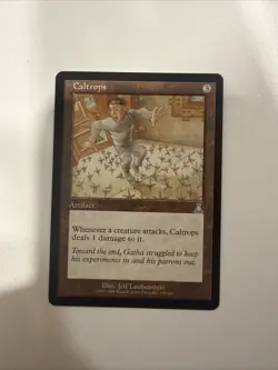 1x Caltrops Urza's Destiny MTG Magic the Gathering Uncommon Artifact - Image 1