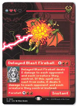 Delayed Blast Fireball #1824 SLD MTG NM - Image 1