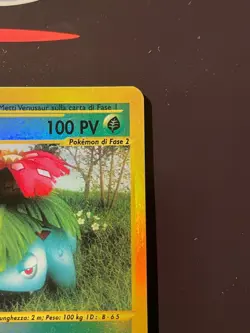 Rising Phoenix Pokemon - Venusaur 30/165 Expedition Reverse Holo Ita NM #1115 - Image 3