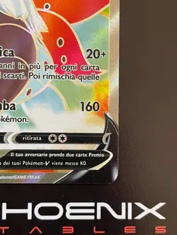 Rising Phoenix Pokemon - Volcarona V 170/203 Evoluzioni Eteree Holo NM Ita #2084 - Image 5