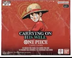 One Piece Card Game: Carrying On His Will (OP-13) Booster Box Sealed - Image 1