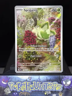 Pokemon Card Sprigatito 196/193 Illustration Rare Paldea Evolved NM - Image 1