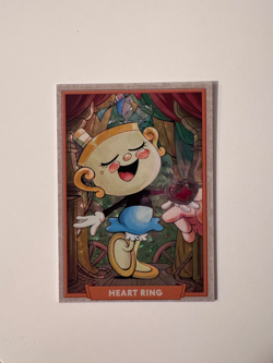 Cuphead Out of the Cards • Heart Ring • 126-160 • Numerata 008/250 - Image 1
