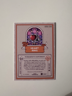 Cuphead Out of the Cards • Heart Ring • 126-160 • Numerata 008/250 - Image 2