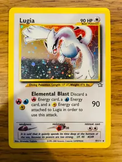 Lugia (9/111) Holo Neo Genesis Set Pokemon Card! FAST & FREE P&P! - Image 2