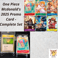 ONE PIECE Card Game Promotion Set 2025 Sealed Mcdonald's Promo 6 piece set - Image 1