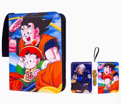 Dragon Ball Z TCG BINDER Fusion World GOKU Vegito trading Card Book Album 4 GRID - Image 1