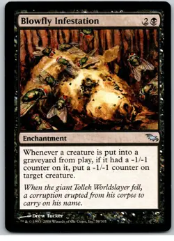 Blowfly Infestation Shadowmoor MTG English - Image 1