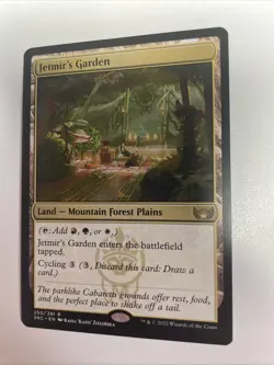 MTG: - NM - Jetmir's Garden -Streets of New Capenna (SNC) 250 NM Free Shipping - Image 1