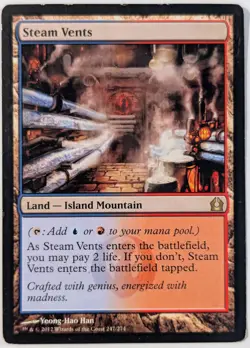 Steam Vents #247 Return to Ravnica RTR Magic The Gathering MTG - Image 1