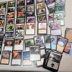 Black & White **POISON** Beginners Commander Deck Complete 100 Magic Cards - Image 2
