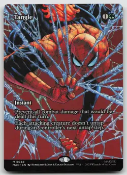 Tangle (Borderless) M Normal Marvel Universe Eternal-Legal 38 NM - Image 1