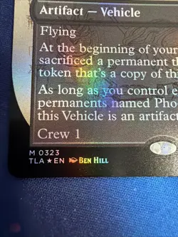 Phoenix Fleet Airship - 323 - MTG Avatar: The Last Airbender - Borderless - FOIL - Image 2