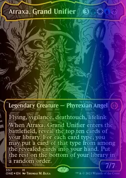 MTG Atraxa, Grand Unifier (357/530) Phyrexia All Will Be One NM FOIL - Image 1