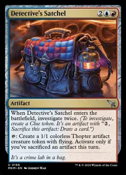 MTG Detective's Satchel (196/462) Murders at Karlov Manor NM - Image 1