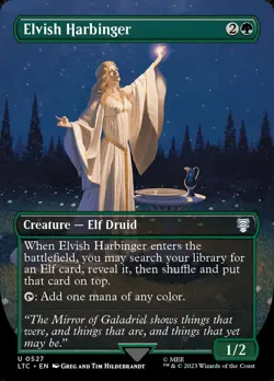 Elvish Harbinger (527/597) LTC LP - Image 1