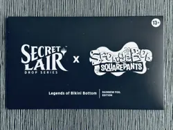 Secret Lair SpongeBob SquarePants Legends of Bikini Bottom Rainbow Foil Edition - Image 1