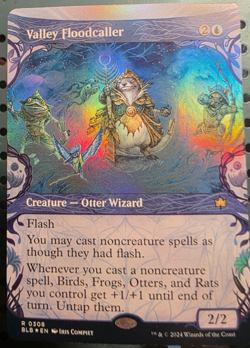 Valley Floodcaller (Showcase) Bloomburrow Foil - Image 1