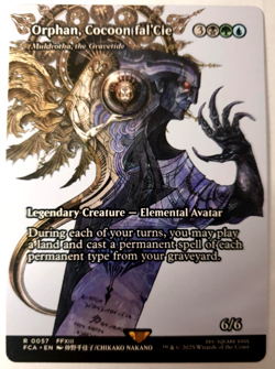 MTG Final Fantasy - Orphan, Cocoon fal'Cie (Muldrotha) - Borderless Rare 0057 NM - Image 1