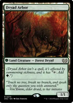 NM - Dryad Arbor R Commander: Duskmourn: House of Horror 273 - Image 1