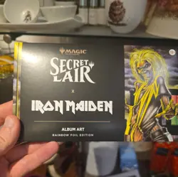 MTG Secret Lair | Iron Maiden Album Art FOIL Edition New Sealed in hand - Image 1