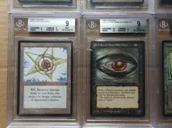 Lot of 6 BGS Graded Cards 8-9 [Legends] English Mtg Magic Tracking! - Image 4