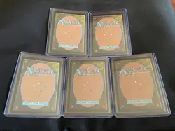 MtG Secret Lair Spiderman Mana Symbiote Raised Foil Lands (Set of 5) PACK FRESH! - Image 2