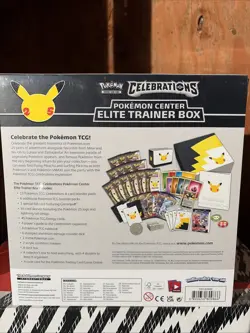 Pokemon TCG Celebrations Elite Trainer Box Center Exclusive, Sealed 820650809866 - Image 3