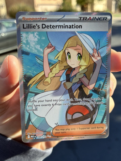 Lillie’s Determination, Pokemon Near Mint, Mega Evolution, Ultra Rare, 169/132 - Image 1