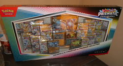 Pokemon TCG SV Prismatic Evolutions Lucario EX & Tyranitar EX Premium Collection - Image 2