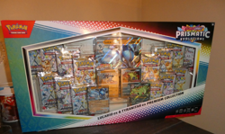 Pokemon TCG SV Prismatic Evolutions Lucario EX & Tyranitar EX Premium Collection - Image 3
