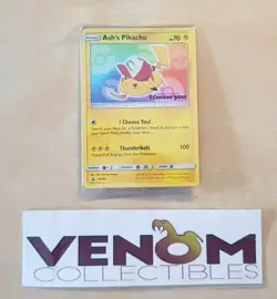 Ash’s Pikachu "I Choose You" Pokemon Card Movie Promo SM108 *SEALED* - Image 1