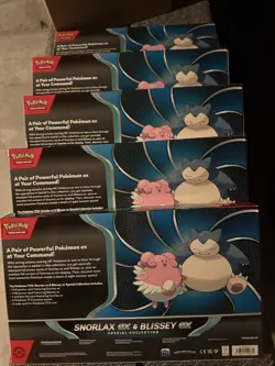Pokemon Snorlax EX And Blissey EX Special Collections Lot Of 5 - Image 3