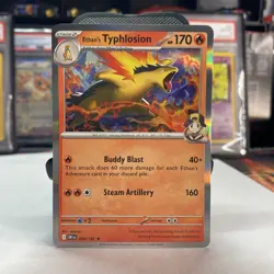 Pokemon TCG Ethan's Typhlosion Destined Rivals Reverse Holo Card 034/182 - Image 1