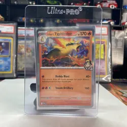 Pokemon TCG Ethan's Typhlosion Destined Rivals Reverse Holo Card 034/182 - Image 3