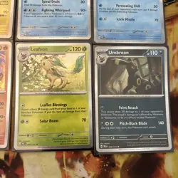 Pokemon TCG Prismatic Eeveelutions Vaporeon Flareon Jolteon Umbreon - Image 3