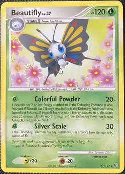 Beautifly 21/127 Platinum Regular - Pokemon Card - Image 1