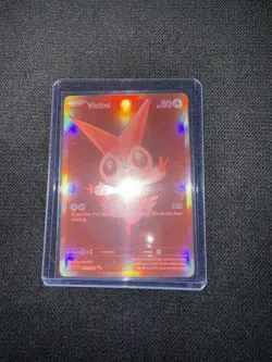 Pokemon TCG Red Victini Card 172/086 White Flare English Edition - Image 1
