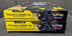 Pokemon Tag Team Pikachu & Zekrom GX Premium Collection Box New As Pictured - Image 3