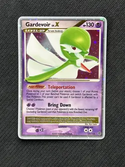 Gardevoir LV. X 131/132 Secret Wonders Ultra Rare Holo Pokemon Card - Image 1