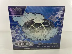 Pokemon Center Stellar Crown SV07 Elite Trainer Box ETB Sealed - Image 1